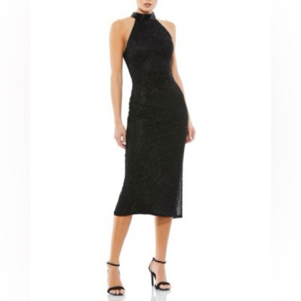 Jessica Howard petite Black halter Dress